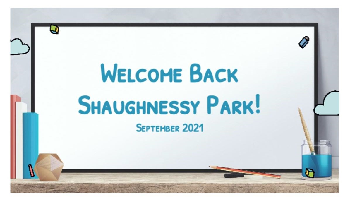 Back Shaughnessy Park School September 2021
